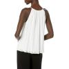 imageTheory Womens Halter Cami Top in Mod LaceWhite