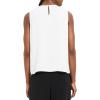 imageTheory Womens Flap Straight BlouseIvory