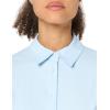 imageTheory Womens Short Sleeve Midi Buttondown DressSkylight
