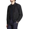 imageTheory Mens Zip Blouson Jacket in Soft LawnBlack