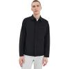 imageTheory Mens Precision Ponte OvershirtBlack