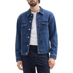 imageTheory Mens City Trucker Jacket in Denim BerylMid Blue
