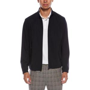 imageTheory Mens Stand Collar Zip Jacket in Precision PonteBaltic