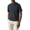 imageTheory Mens Double Layered Tee in Foundation JerseyBlackCarbon