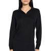 imageTheory Womens Boy Polo RBlack