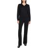 imageTheory Womens Boy Polo RBlack
