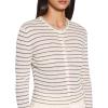 imageTheory Womens Crop Cardi SLight Parchment Multi