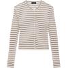 imageTheory Womens Crop Cardi SLight Parchment Multi
