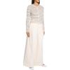 imageTheory Womens Crop Cardi SLight Parchment Multi