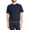 imageTheory Mens Double Layered Tee in Foundation JerseyBalticWhite