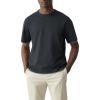 imageTheory Mens Double Layered Tee in Foundation JerseyBlackCarbon
