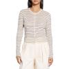 imageTheory Womens Crop Cardi SLight Parchment Multi