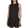 imageTheory Womens Sleeveless Mini DressBlack