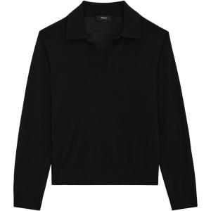 imageTheory Womens Boy Polo RBlack