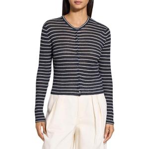imageTheory Womens Crop Cardi SNocturne Navy Multi