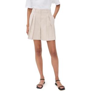 imageTheory Womens Pleated ShortsSand Multi