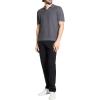 imageTheory Mens Brenan Polo in Pacific LinenCarbon