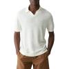 imageTheory Mens Brenan Polo in Pacific LinenWhite