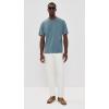 imageTheory Mens Crew Neck Tee in Fade JerseyDark Rainstorm