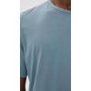 imageTheory Mens Crew Neck Tee in Fade JerseyDark Rainstorm