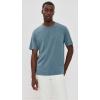 imageTheory Mens Crew Neck Tee in Fade JerseyDark Rainstorm