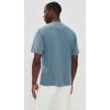 imageTheory Mens Crew Neck Tee in Fade JerseyDark Rainstorm