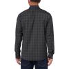 imageTheory Mens Irving Pocket in Wool ShirtingCharcoal MelangeNavy