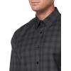imageTheory Mens Irving Pocket in Wool ShirtingCharcoal MelangeNavy