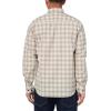 imageTheory Mens Irving Pocket in Wool ShirtingSandWalnut