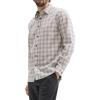 imageTheory Mens Irving Pocket in Wool ShirtingSandWalnut