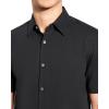 imageTheory Mens Irving Short Sleeve in Structure KnitBlack