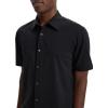 imageTheory Mens Irving Short Sleeve in Structure KnitBlack