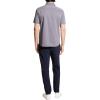 imageTheory Mens Irving Short Sleeve in Structure KnitCarbon