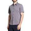 imageTheory Mens Irving Short Sleeve in Structure KnitCarbon