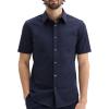 imageTheory Mens Irving Short Sleeve in Structure KnitEclipse