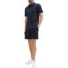 imageTheory Mens Irving Short Sleeve in Structure KnitEclipse