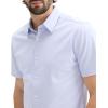 imageTheory Mens Irving Short Sleeve in Structure KnitOlympic
