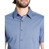 imageTheory Mens Irving Short Sleeve in Structure KnitRainstorm