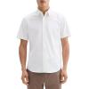imageTheory Mens Irving Short Sleeve in Structure KnitWhite