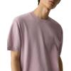 imageTheory Mens Relax Short Sleeve Crew Neck in Cotton Light TwistPale Mauve