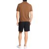 imageTheory Mens Short Sleeve Cable Polo in Eco BreachDeep Tobacco