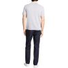 imageTheory Mens Short Sleeve Cable Polo in Eco BreachLight Grey Heather