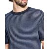 imageTheory Mens Stripe Tee in Pacific LinenBalticDark Rainstorm