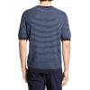 imageTheory Mens Stripe Tee in Pacific LinenBalticDark Rainstorm
