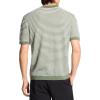imageTheory Mens Stripe Tee in Pacific LinenOrchardWhite