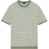 imageTheory Mens Stripe Tee in Pacific LinenOrchardWhite