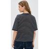 imageTheory Womens Boyfriend TeeNocturne Navy Multi