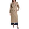 imageTheory Womens Oversized DoubleBreasted TrenchcoatSoft Taupe