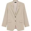 imageTheory Womens Oversized St BlazerSoft Taupe