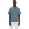 imageTheory Mens Crew Neck Tee in Fade JerseyDark Rainstorm